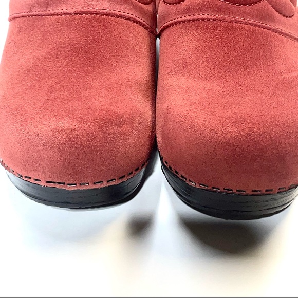 Lands’ End Women’s Suede Slip On Clogs Mules 406614 Size 8B - Picture 3 of 16